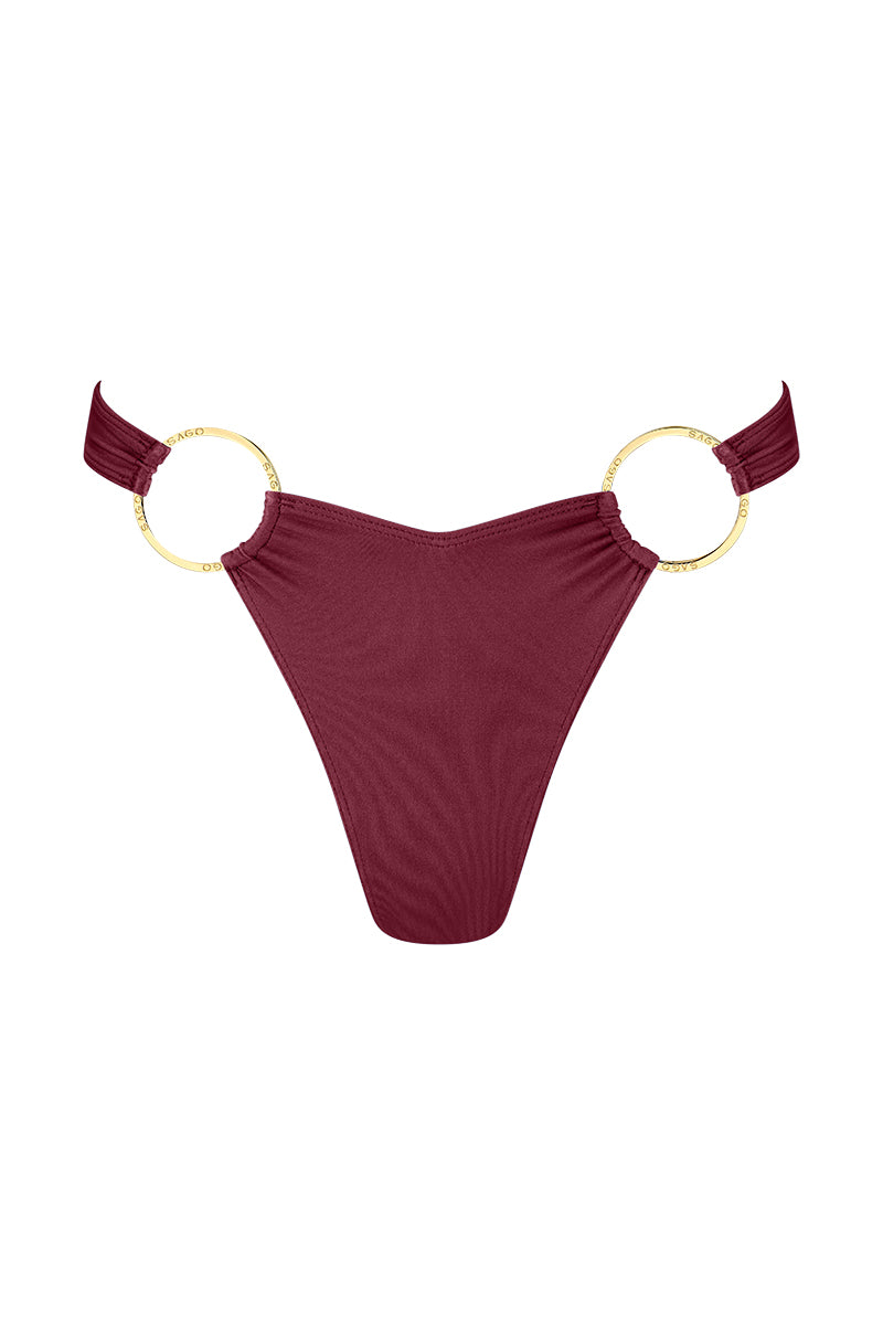 Aimee Bottom - Cassis - Medium Coverage