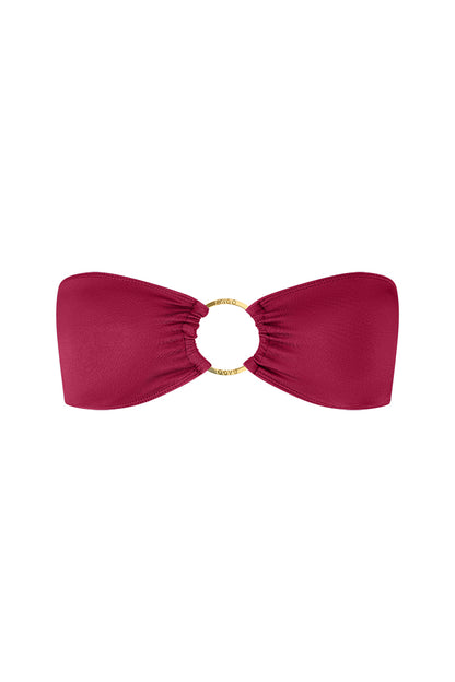 Aimee Top - Burgundy