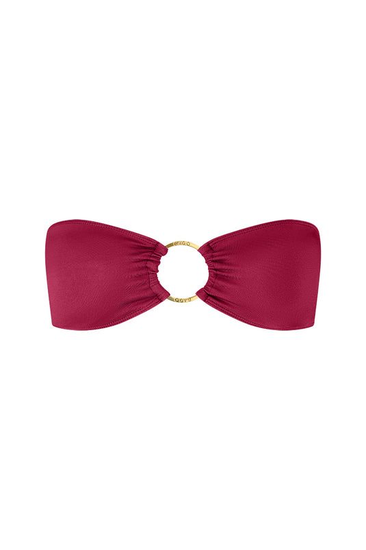 Aimee Top - Burgundy