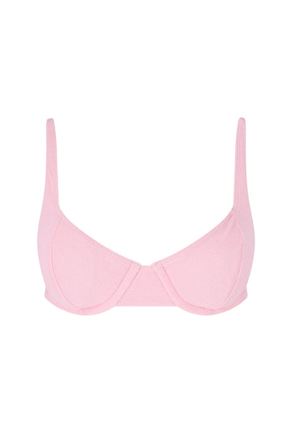 Catharina Top - Terry Pink