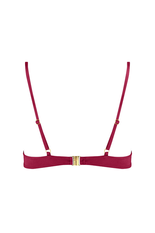 Catharina Top - Burgundy