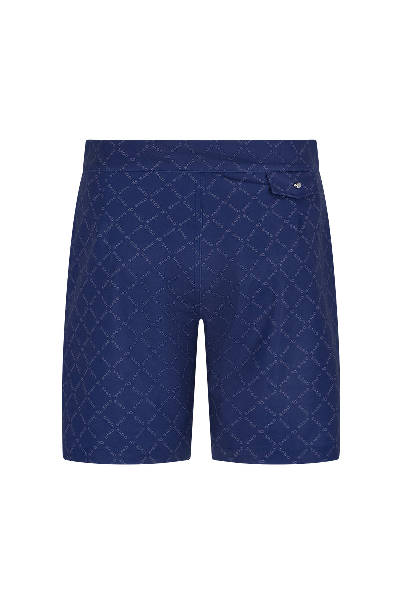 Short de bain pour homme - Leo bleu foncé