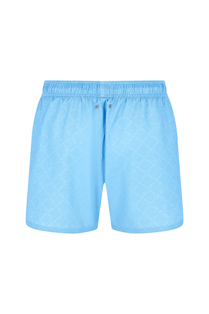 Short de bain pour homme - Henry Bleu Clair