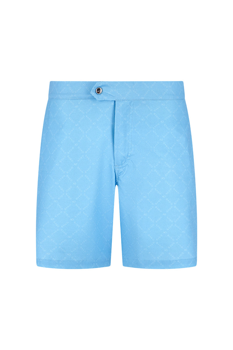 Short de bain pour homme - Leo Light Blue