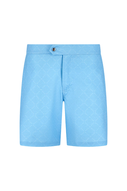 Short de bain pour homme - Leo Light Blue