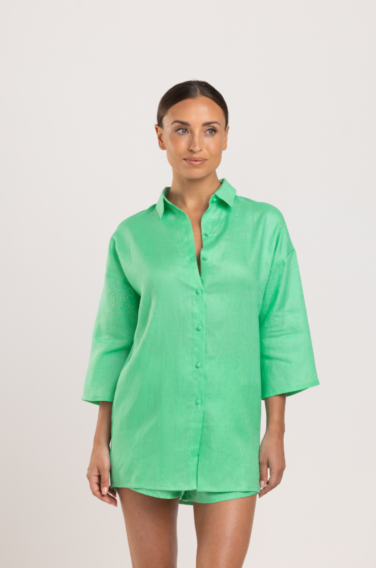 Chemise Rita - Vert Lin