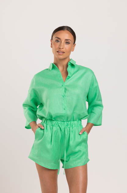 Chemise Rita - Vert Lin