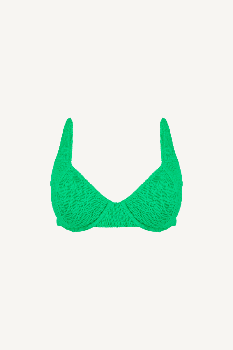 Sustainable swimwear pieces_Sustainable swimwear Belgium_Sustainable bikini green_Green top_Green bottom_Fashion_Belgium fashion_Belgium design_Green bikini top_Green bikini Belgium_Belgium bikini_Belgium bikini green_Belgium fashion_Sustainable swimwear Belgium green_Catharina top_Sago swimwear