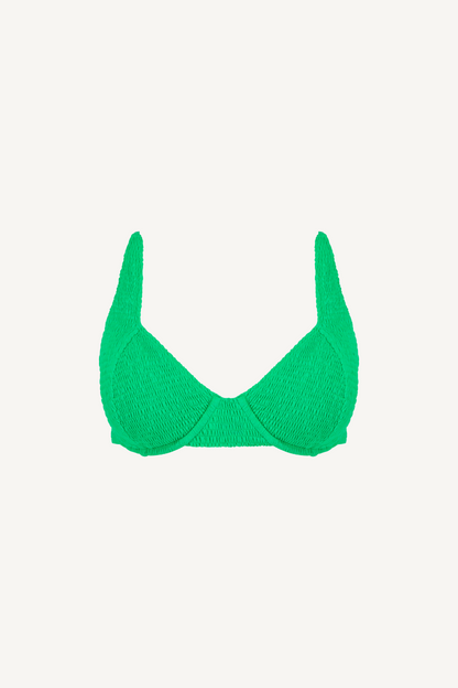 Sustainable swimwear pieces_Sustainable swimwear Belgium_Sustainable bikini green_Green top_Green bottom_Fashion_Belgium fashion_Belgium design_Green bikini top_Green bikini Belgium_Belgium bikini_Belgium bikini green_Belgium fashion_Sustainable swimwear Belgium green_Catharina top_Sago swimwear